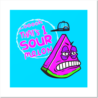 1 SOUR WATERMELON Posters and Art